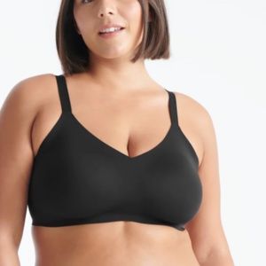 Knix V-neck Evolution Padded Bra Size 2 Black